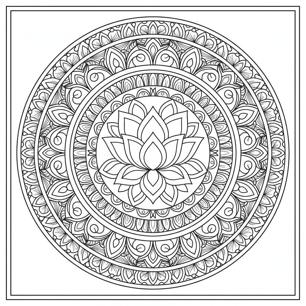 Mandala Lotus