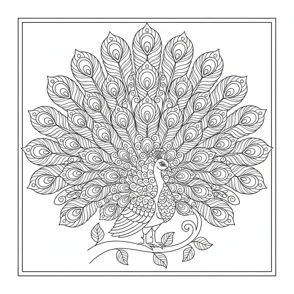 Ornate Peacock